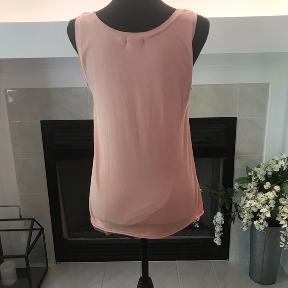 J Crew Tissue Sequin Small Pink Tank - Picture 3 of 8